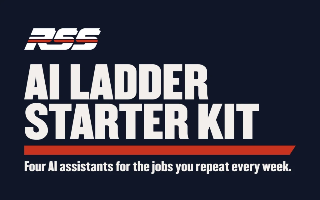 AI Ladder Starter Kit: four AI assistants for the jobs you repeat every week